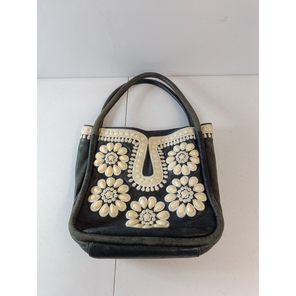 BRIGHTON MASTERPIECE‎  CROWN JEWELL WINSLET EMBROIDERED BEADED HANDBAG